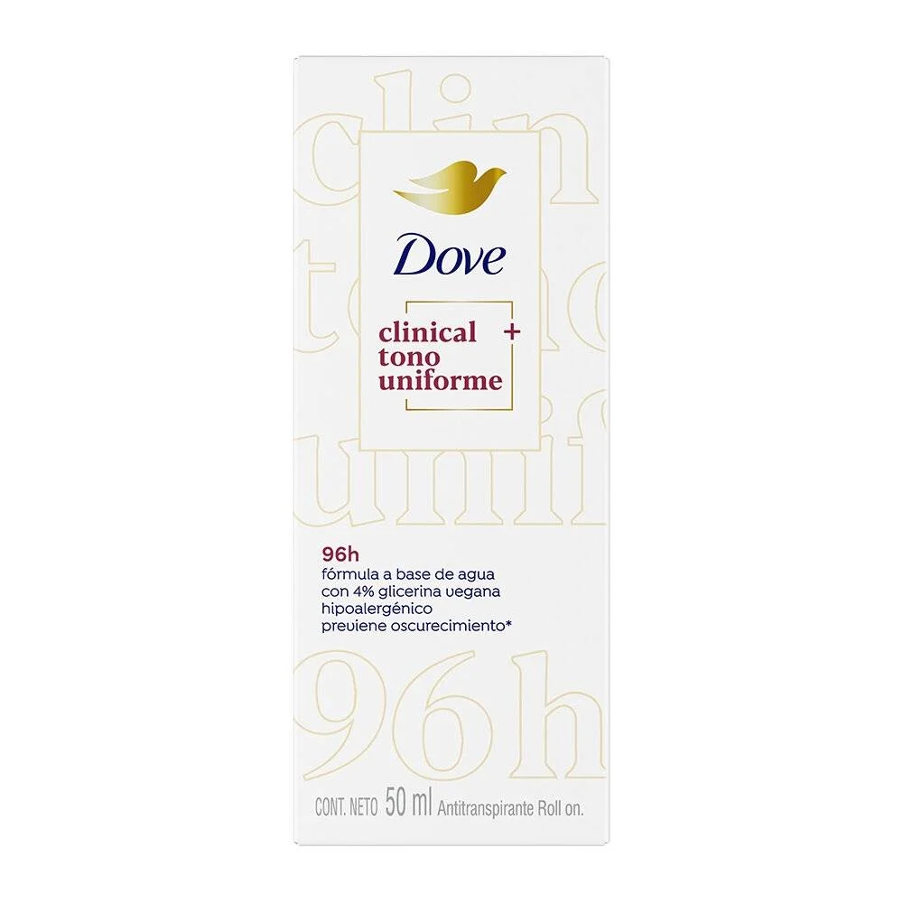 Clinical Tono Uniforme Antitranspirante en Crema Dove