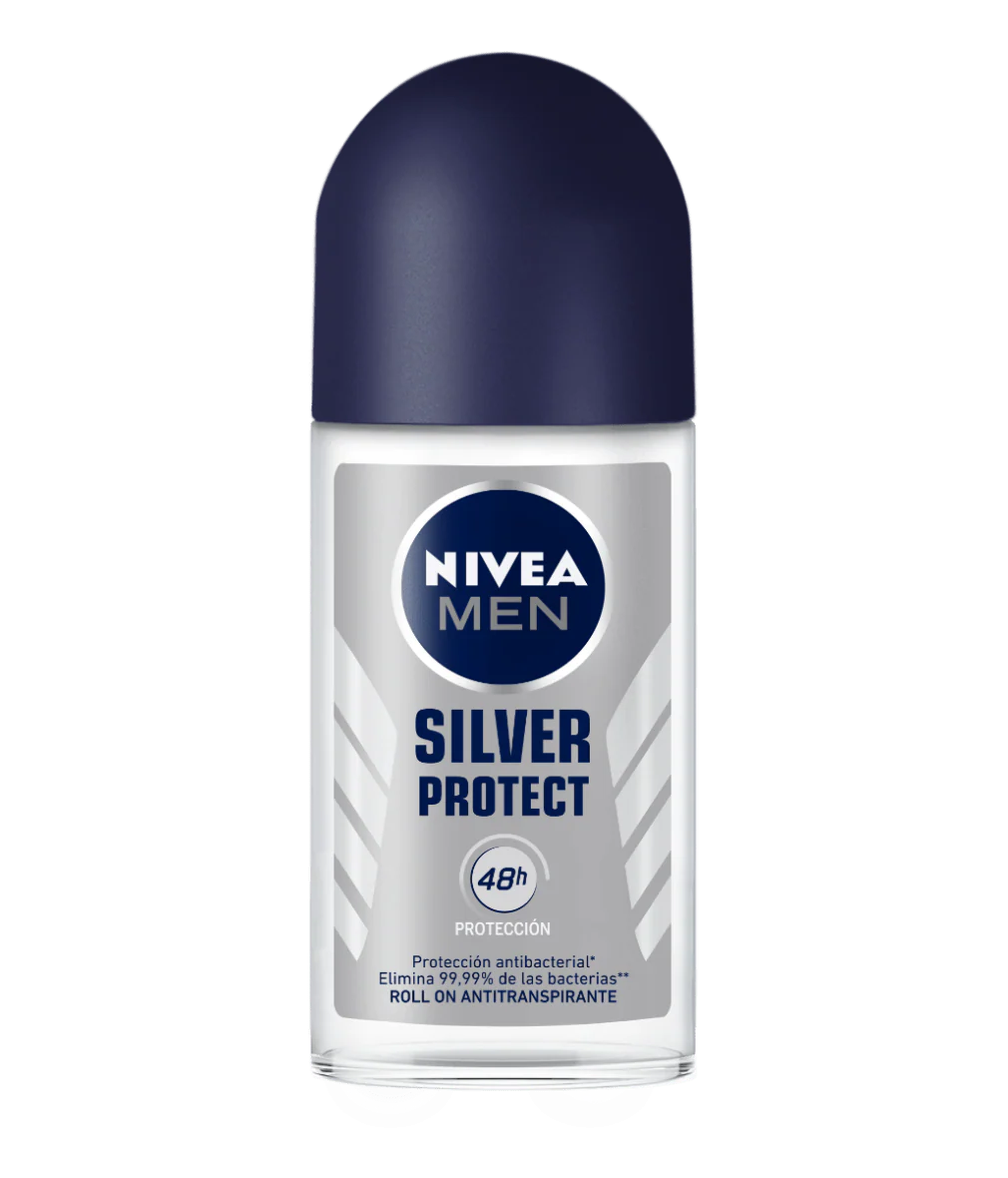 Roll On Antitranspirante Silver Protect Nivea Men