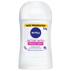 Barra Antitranspirante Aclarado Natural Efecto Satin Nivea