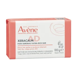 Avene XeraCalm A.D Barra Limpiadora Suave Relipidizante 100 g