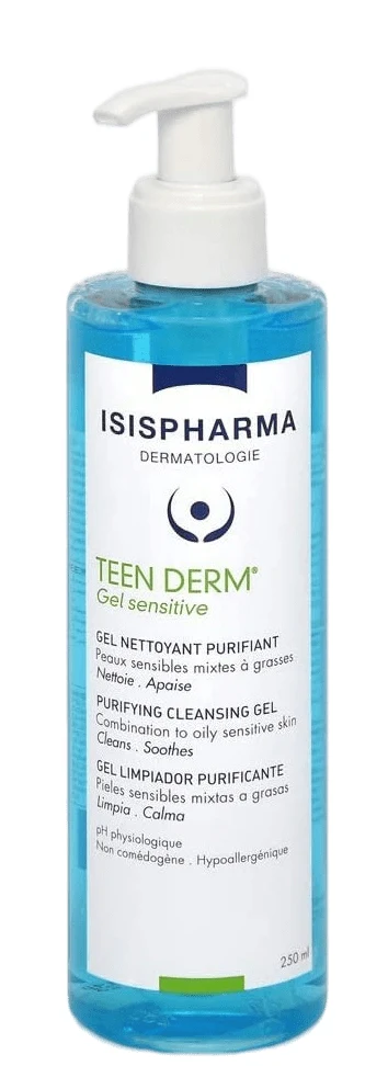 Teen Derm Gel Sensitive Isispharma