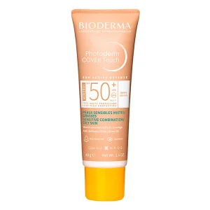 Bioderma Photoderm Cover Touch FPS50+ con color tono dorado 40 ml