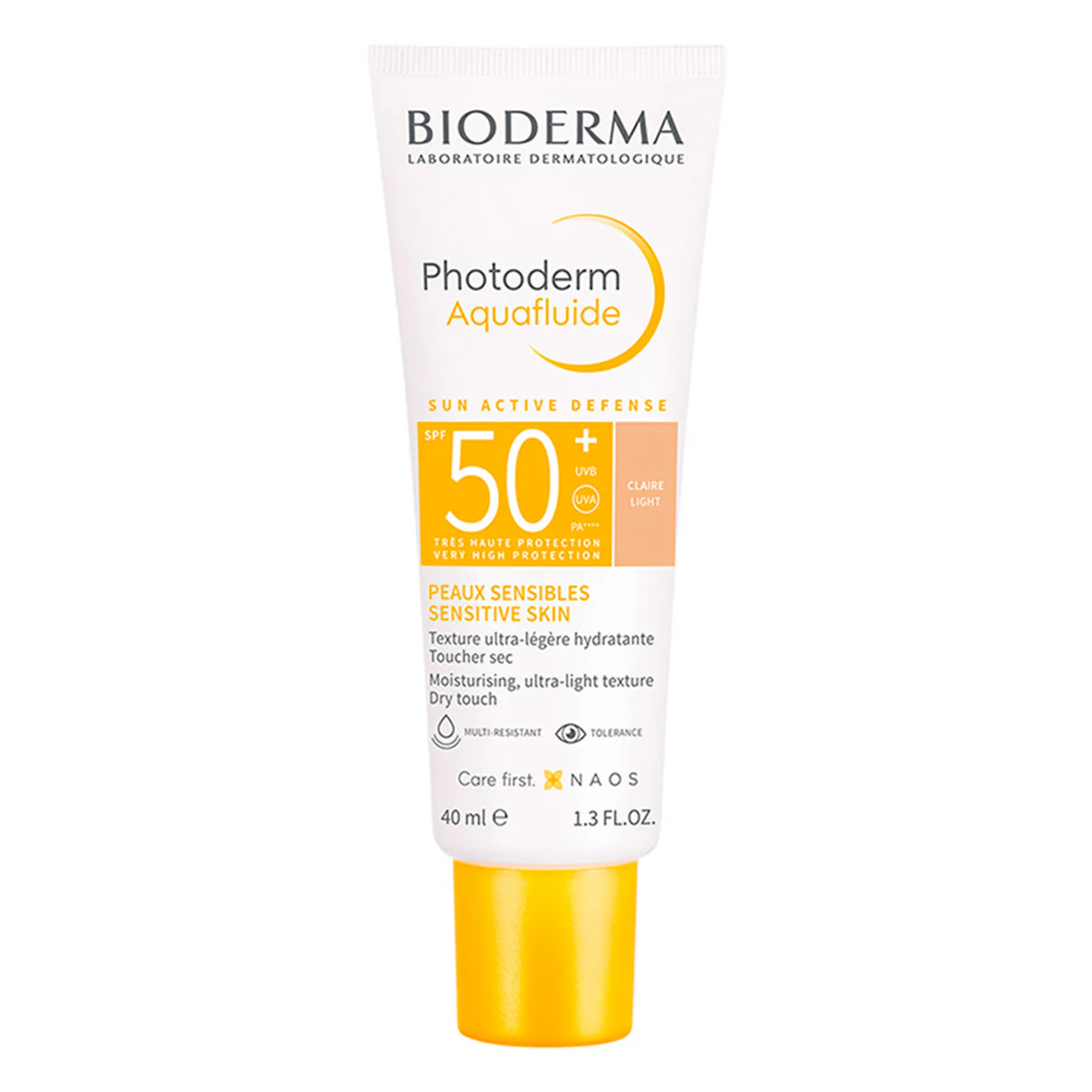 Bioderma Photoderm Aquafluido FPS50+ Protector solar facial tono Claro 40 ml
