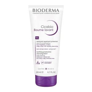 Bioderma Cicabio Baume Lavant Bálsamo limpiador reparador 200 ml