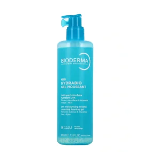 Bioderma Hydrabio Gel Moussant Limpiador Hidratante para Piel Sensible 400 ml