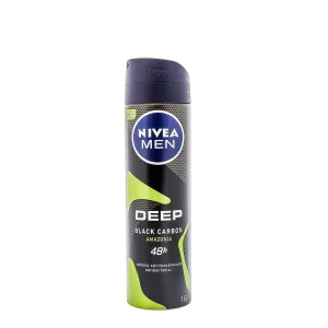 Aerosol Antitranspirante Deep Black Carbon Amazonia Nivea Men