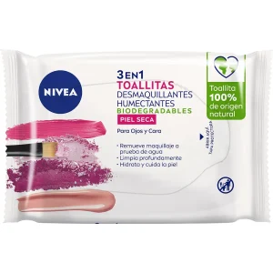 Toallitas Desmaquillantes Piel Seca 3en1 Nivea
