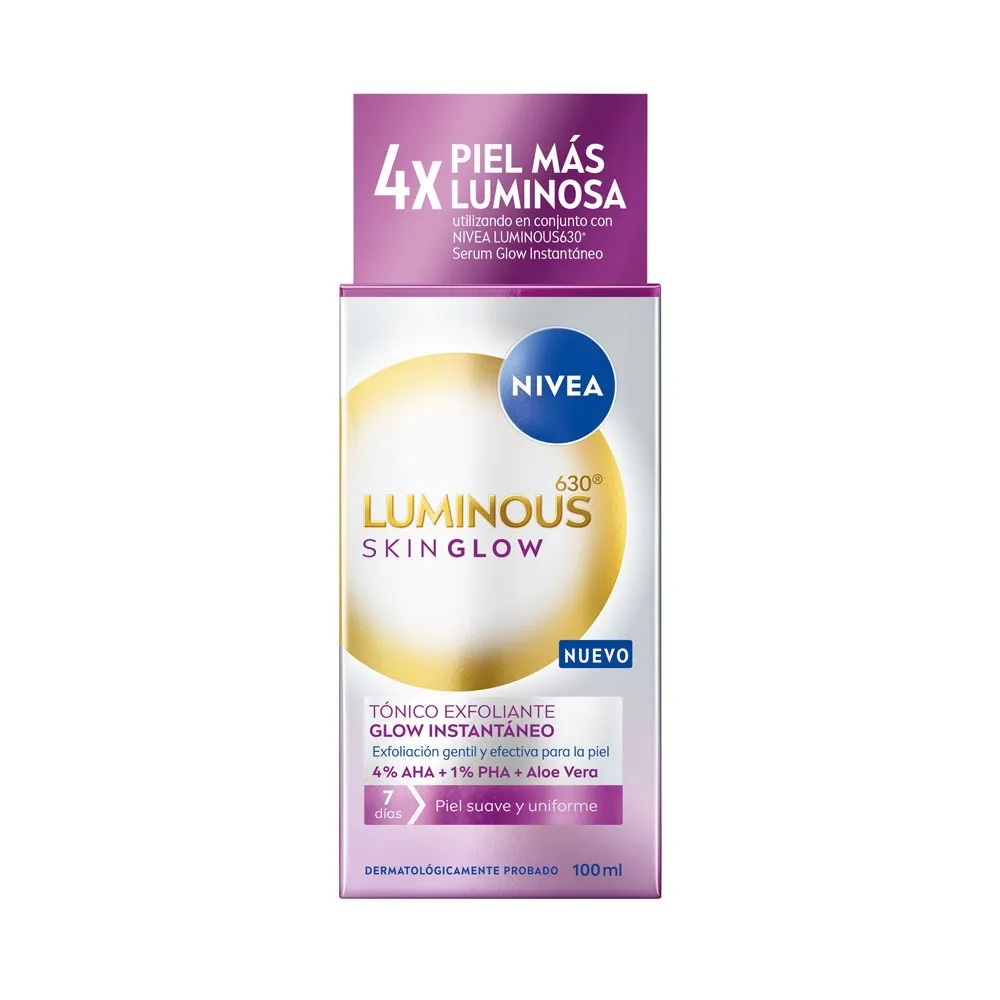 Luminous Skin Glow Tonico Exfoliante Nivea 100ml