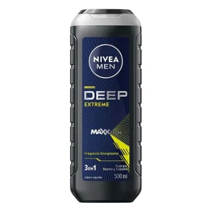 Deep Extreme Max Tech 3en1 Jabon Liquido Nivea Deep