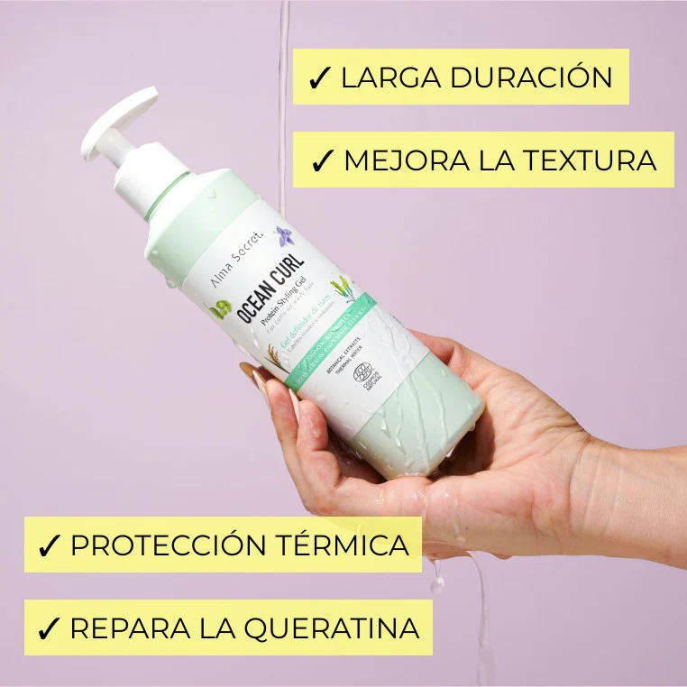 Alma Secret Gel Definidor de Rizos Ocean Curl 250ml - Imagen 4