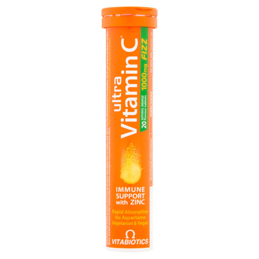 Ultra Vitamin C + Zinc Fizz Vitabiotics