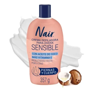 Crema Depiladora Para Ducha Sensible Nair