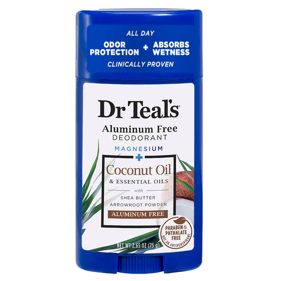 Desodorante Natural con Aceite de Coco Dr. Teals