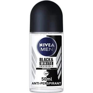 Roll On Antitranspirante Black & White Invisible Original Nivea Men
