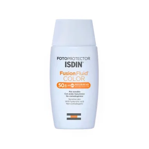 Isdin Fotoprotector Fusion Fluid FPS50+ Con color para piel sensible 50 ml