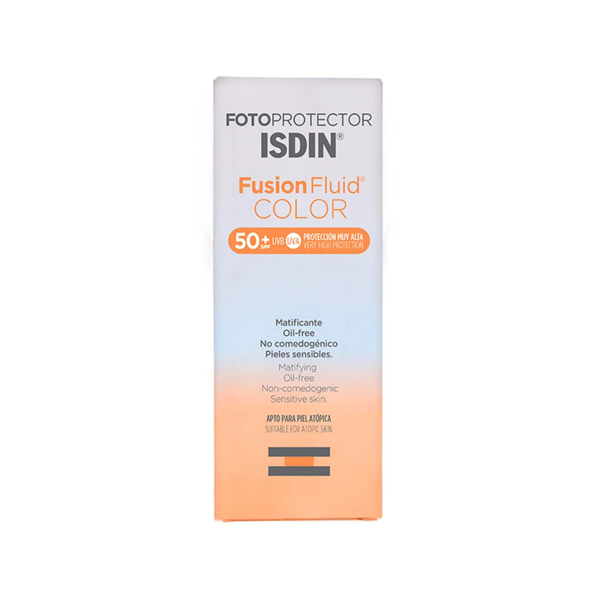 Isdin Fotoprotector Fusion Fluid FPS50+ Con color para piel sensible 50 ml - Imagen 4