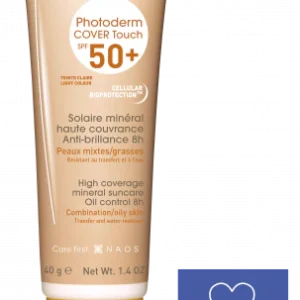 Photoderm Cover Touch Mineral Color Claro FPS50 Bioderma