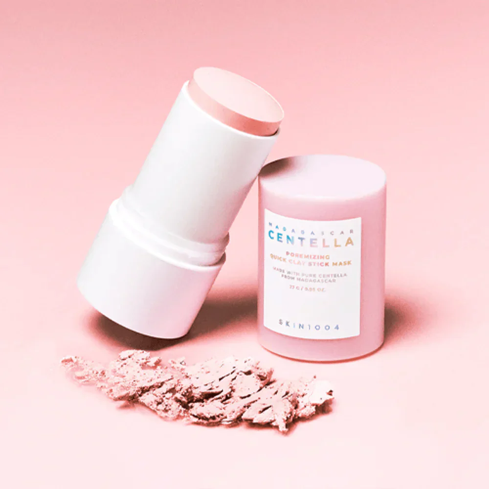 Madagascar Centella Poremizing Quick Clay Stick Mask Skin1004 - Imagen 2