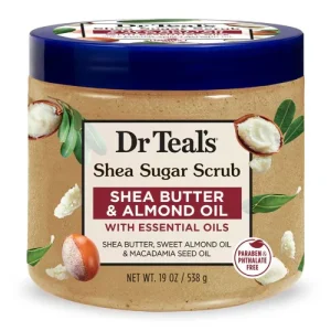 Shea Sugar Scrub Shea Butter & Almond Oil Dr Teals
