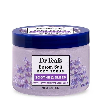 Epsom Salt Body Scrub Lavender Dr Teals 16oz