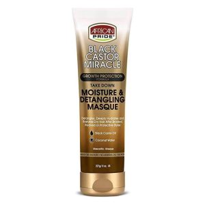 African Pride Black Castor Moisture & Detangling Masque 227g