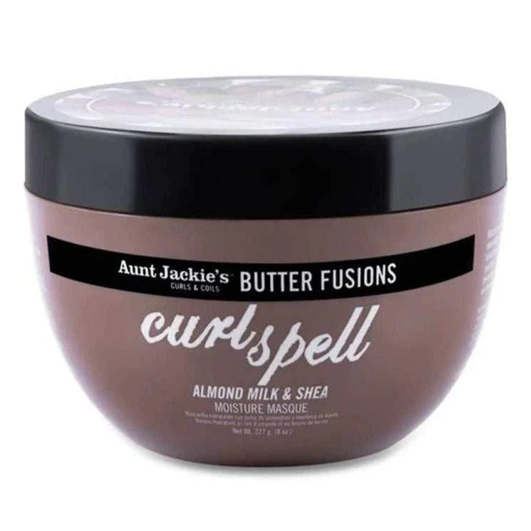 Aunt Jackie's Butter Fusions Curl Spell Almond Milk And Shea Mascarilla 227g