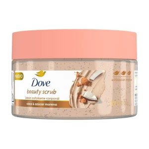 Jabon Exfoliante Corporal Coco & Azucar Morena Dove