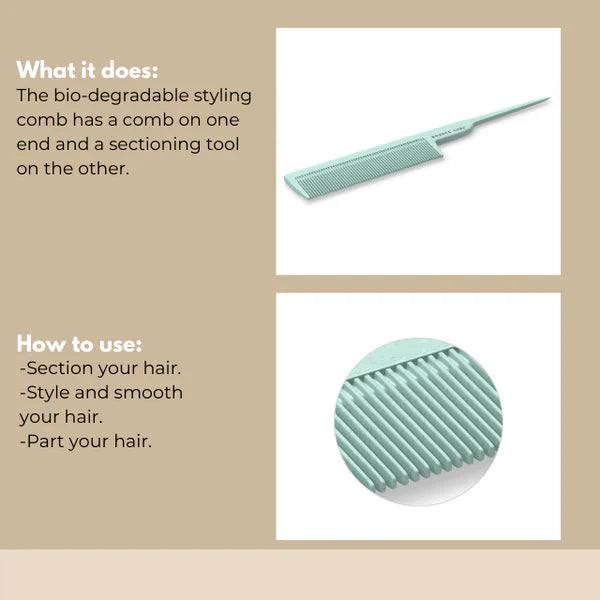 Bounce Curl Styling Comb (Teal) - Imagen 3
