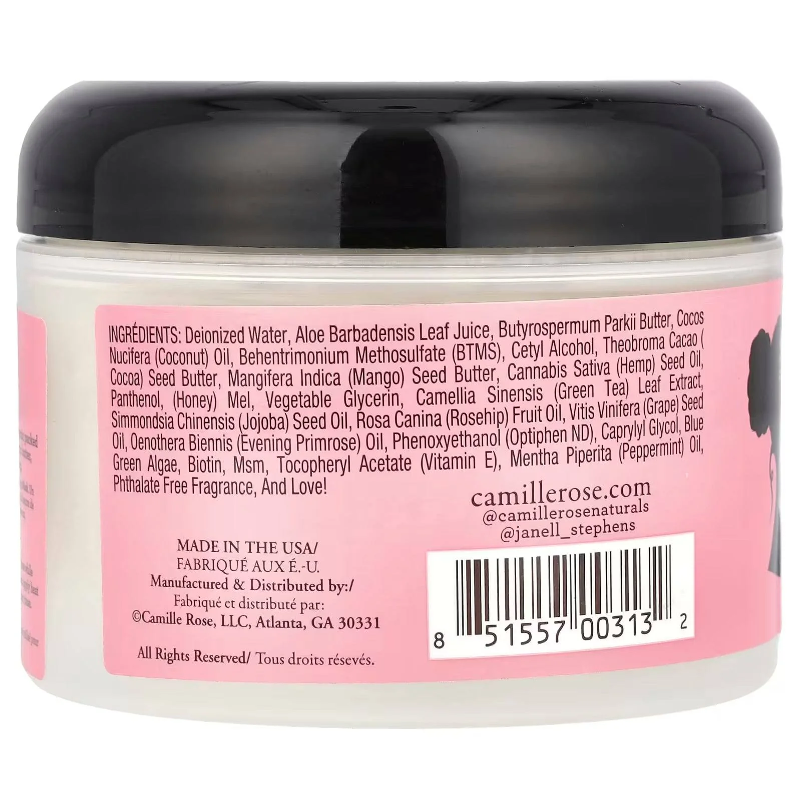 Camille Rose Algae Renew Deep Conditioning Mascarilla 240ml - Imagen 3