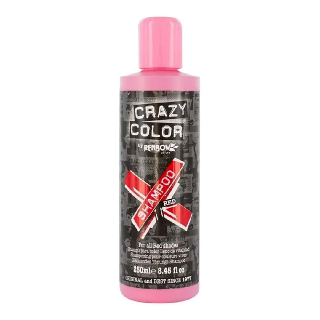 Crazy Color Shampoo Red 250ml