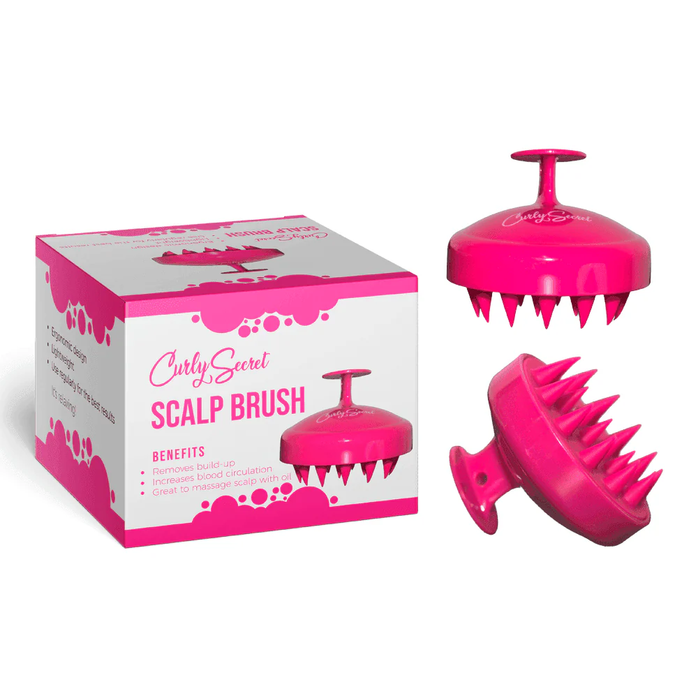 Curly Secret Cepillo De Masaje Scalp Brush - Imagen 2