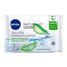Naturally Good Toallitas Desmaquillantes Aloe Vera Nivea