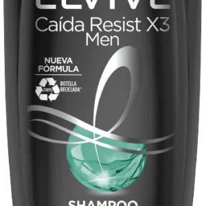 Caida Resist X3 Men Shampoo 2 en 1 Loreal Elvive