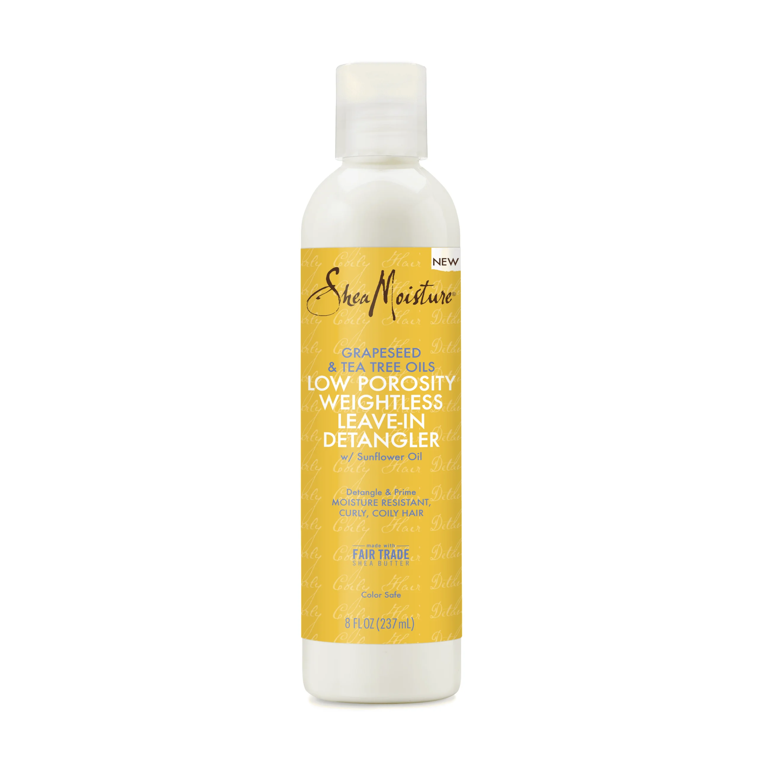 Shea Moisture Grapeseed & Tea Tree Oils Low Porosity Weightless Leave-In Detangler 237ml - Imagen 4