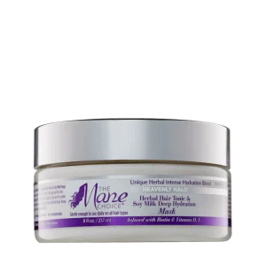 The Mane Choice Heavenly Halo Herbal Hair Tonic& Soy Milk Deep Hydrating Hair Mask 237ml