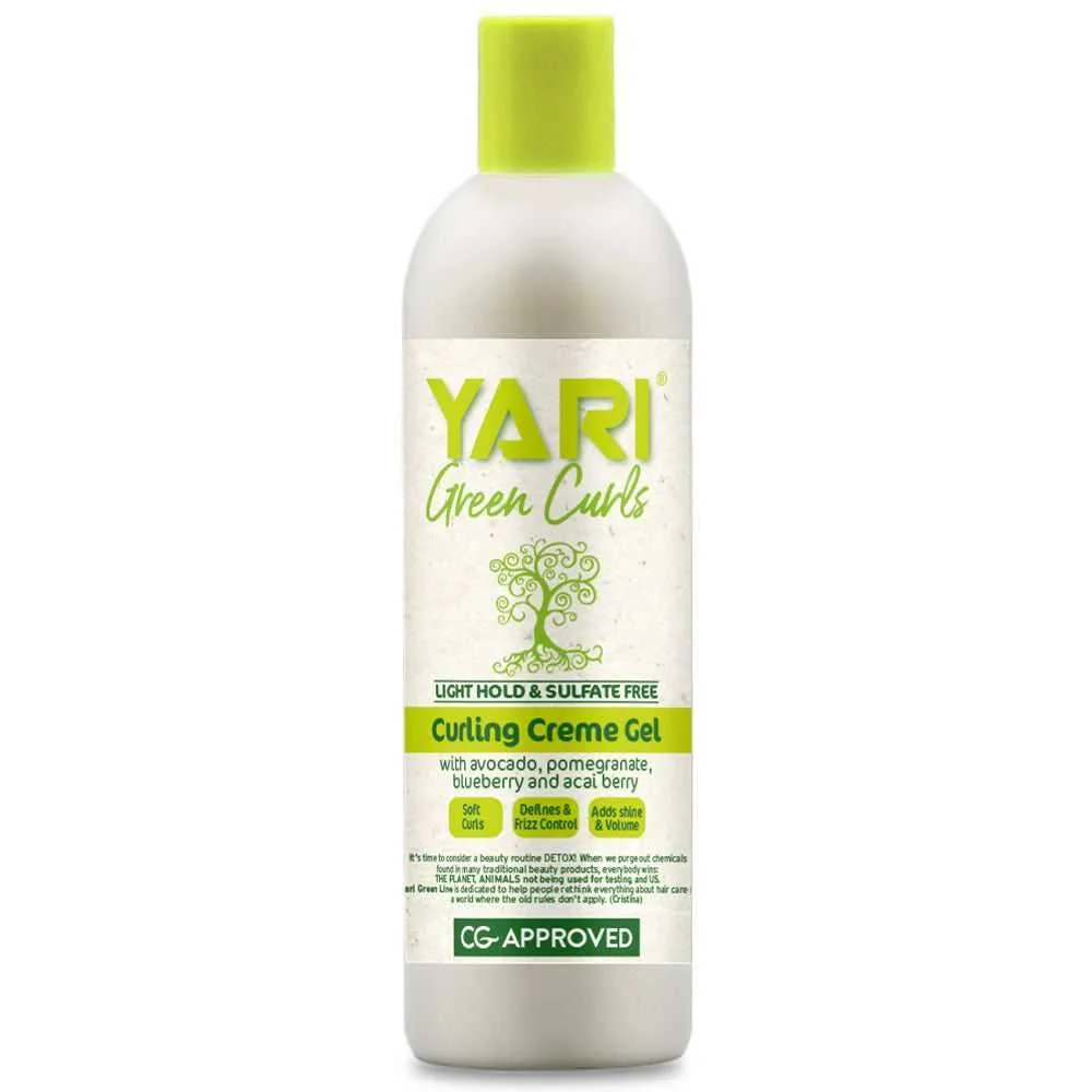 Yari Green Curls Light-Hold Curling Creme Gel 355ml